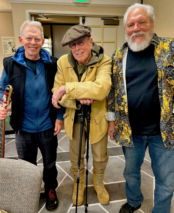 Jack Casady - Bruce Cockburn - Jorma Kaukonen rehearsing San Francisco 5 December 2025